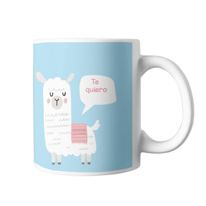 Taza De Cerámica Llama