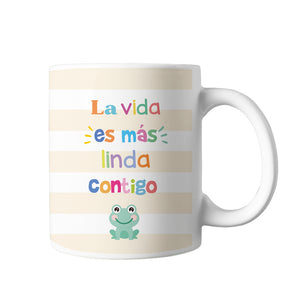 Taza De Cerámica Rana